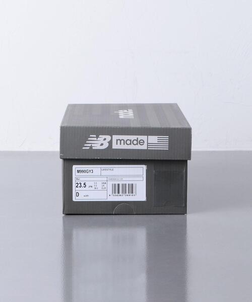 NEW BALANCE(ニューバランス)の「<New Balance(ニューバランス)>990V3 スニーカー ■■■(スニーカー・レディース・グレー・24.5cm/24cm/23.5cm/23cm/25cm)」の9枚目の写真