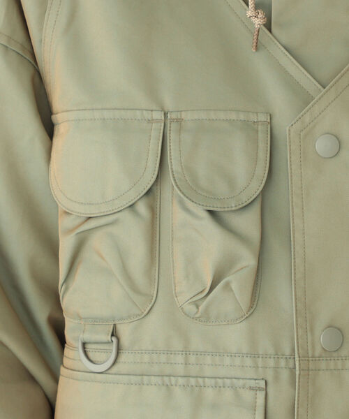 BEAMS BOY(ビームスボーイ)の「<WOMEN>COLUMBIA × BEAMS / 別注 Logriver BMS Insulated Jacket(マウンテンパーカー・レディース・オリーブ/ライトブラウン・XS)」の13枚目の写真