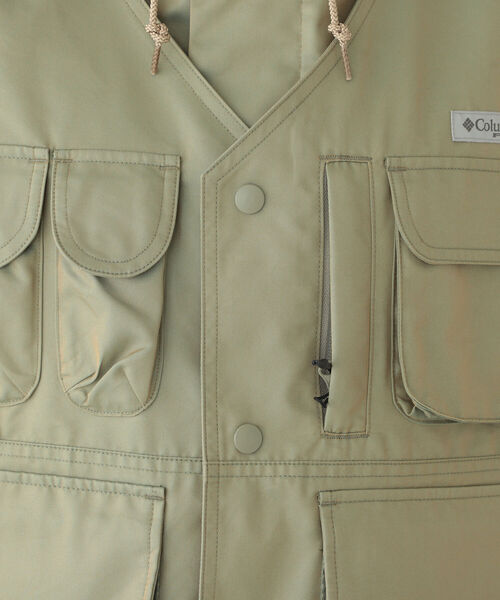 BEAMS BOY(ビームスボーイ)の「<WOMEN>COLUMBIA × BEAMS / 別注 Logriver BMS Insulated Jacket(マウンテンパーカー・レディース・オリーブ/ライトブラウン・XS)」の22枚目の写真