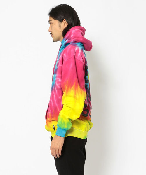 RAWLIFE（ロウライフ）の「BACK SPIN!/バックスピン!/TIE DYE BACK LOGO PARKA（パーカー・メンズ・その他・SMALL/MEDIUM/LARGE/X-LARGE）」の3枚目の写真