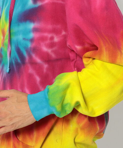 RAWLIFE（ロウライフ）の「BACK SPIN!/バックスピン!/TIE DYE BACK LOGO PARKA（パーカー・メンズ・その他・SMALL/MEDIUM/LARGE/X-LARGE）」の8枚目の写真