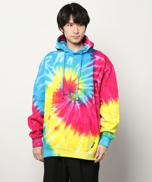 RAWLIFE（ロウライフ）の「BACK SPIN!/バックスピン!/TIE DYE BACK LOGO PARKA（パーカー・メンズ・その他・SMALL/MEDIUM/LARGE/X-LARGE）」の5枚目の写真