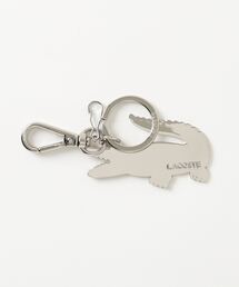 ☆【極美品】LACOSTE WITH A CROCO2 キーホルダーケース セール】 WITH A CROCO2 キーホ ルダーコインケース （財布