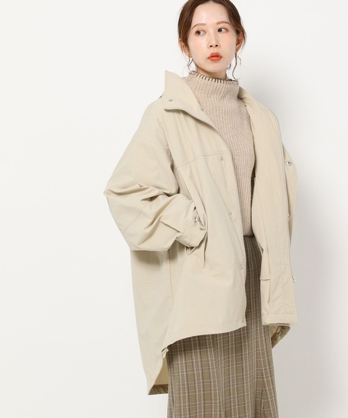 mysty woman（ミスティウーマン）の「ルーズマウンテンパーカー 261890（マウンテンパーカー・レディース・ブラック/カーキ/ライトベージュ・FREE）」の11枚目の写真