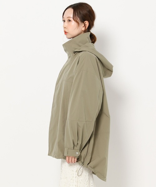 mysty woman（ミスティウーマン）の「ルーズマウンテンパーカー 261890（マウンテンパーカー・レディース・ブラック/カーキ/ライトベージュ・FREE）」の18枚目の写真