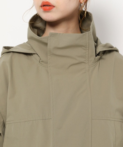 mysty woman（ミスティウーマン）の「ルーズマウンテンパーカー 261890（マウンテンパーカー・レディース・ブラック/カーキ/ライトベージュ・FREE）」の21枚目の写真