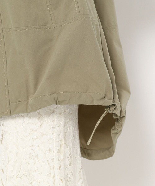 mysty woman（ミスティウーマン）の「ルーズマウンテンパーカー 261890（マウンテンパーカー・レディース・ブラック/カーキ/ライトベージュ・FREE）」の5枚目の写真
