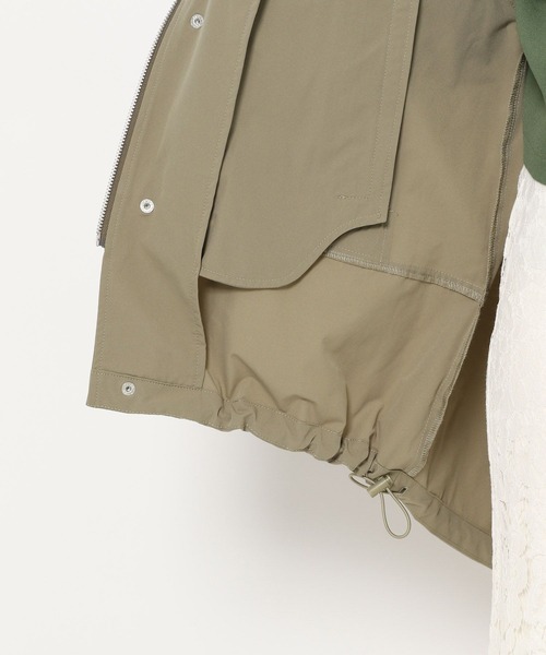 mysty woman（ミスティウーマン）の「ルーズマウンテンパーカー 261890（マウンテンパーカー・レディース・ブラック/カーキ/ライトベージュ・FREE）」の19枚目の写真