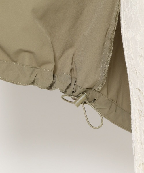 mysty woman（ミスティウーマン）の「ルーズマウンテンパーカー 261890（マウンテンパーカー・レディース・ブラック/カーキ/ライトベージュ・FREE）」の8枚目の写真