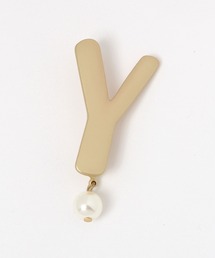 studio CLIP | メタルアルファベットブローチ(ブローチ/コサージュ)