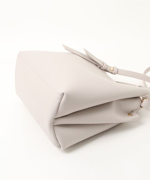 ROPE' PICNIC（ロペピクニック）の「【軽量】スウェイハンドル5層ミドルトート＆ショルダーバッグ（ショルダーバッグ・レディース・ライトグレー/ネイビー/レッド系その他・FREE）」の5枚目の写真