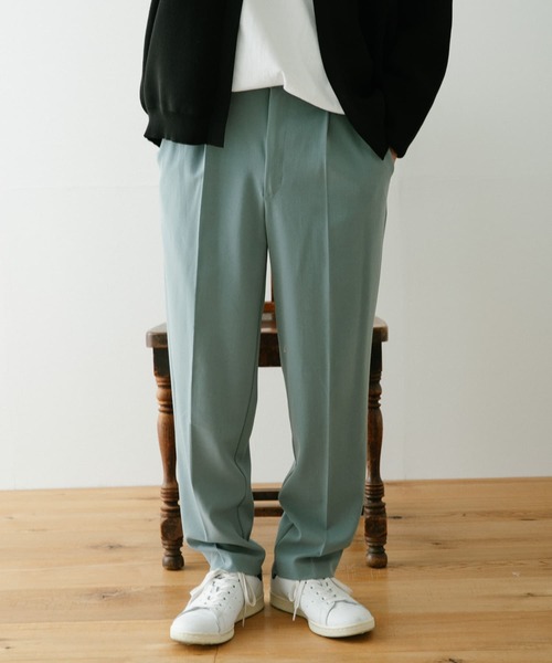 ITEMS URBANRESEARCH（アイテムズ アーバンリサーチ）の「『セットアップ対応』TRスラックス（スラックス・メンズ・ブラック/グレー/オフホワイト/ブルー/グリーン・MEDIUM/LARGE）」の5枚目の写真