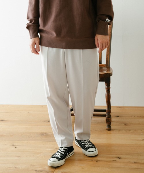 ITEMS URBANRESEARCH（アイテムズ アーバンリサーチ）の「『セットアップ対応』TRスラックス（スラックス・メンズ・ブラック/グレー/オフホワイト/ブルー/グリーン・MEDIUM/LARGE）」の10枚目の写真