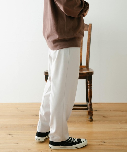 ITEMS URBANRESEARCH（アイテムズ アーバンリサーチ）の「『セットアップ対応』TRスラックス（スラックス・メンズ・ブラック/グレー/オフホワイト/ブルー/グリーン・MEDIUM/LARGE）」の19枚目の写真