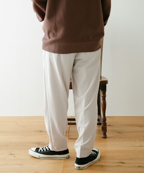 ITEMS URBANRESEARCH（アイテムズ アーバンリサーチ）の「『セットアップ対応』TRスラックス（スラックス・メンズ・ブラック/グレー/オフホワイト/ブルー/グリーン・MEDIUM/LARGE）」の15枚目の写真