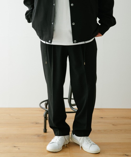 ITEMS URBANRESEARCH（アイテムズ アーバンリサーチ）の「『セットアップ対応』TRスラックス（スラックス・メンズ・ブラック/グレー/オフホワイト/ブルー/グリーン・MEDIUM/LARGE）」の8枚目の写真