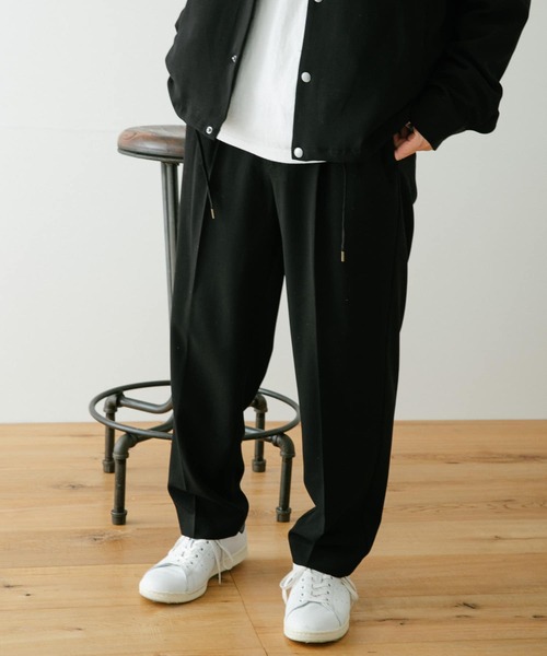 ITEMS URBANRESEARCH（アイテムズ アーバンリサーチ）の「『セットアップ対応』TRスラックス（スラックス・メンズ・ブラック/グレー/オフホワイト/ブルー/グリーン・MEDIUM/LARGE）」の13枚目の写真
