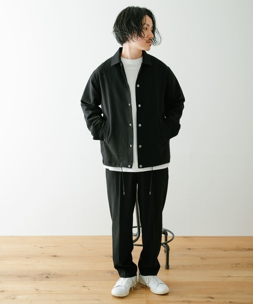 ITEMS URBANRESEARCH（アイテムズ アーバンリサーチ）の「『セットアップ対応』TRスラックス（スラックス・メンズ・ブラック/グレー/オフホワイト/ブルー/グリーン・MEDIUM/LARGE）」の18枚目の写真