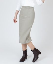 Anuenue | タック入り 膝丈タイトスカート(スカート)