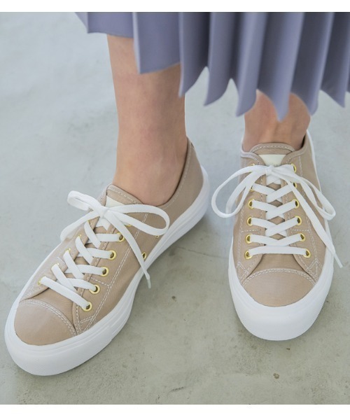 22 Ss Earth Music Ecology 厚底キャンバススニーカー スニーカー Earth Music Ecology アースミュージックアンドエコロジー のファッション通販 Zozotown