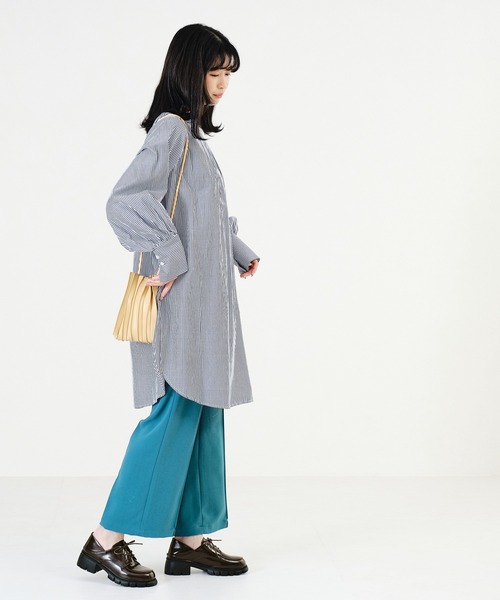 ORiental TRaffic（オリエンタルトラフィック）の「タンクソールレースアップパンプス 25106（ドレスシューズ・レディース・ブラック/ブラウン/キャメル・33/34/35/36/37/38/39/40/41/42/43）」の21枚目の写真