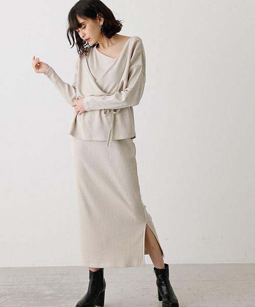 ブランド古着 コンビワンピース ワンピース Azul By Moussy アズールバイマウジー のファッション通販 Zozoused