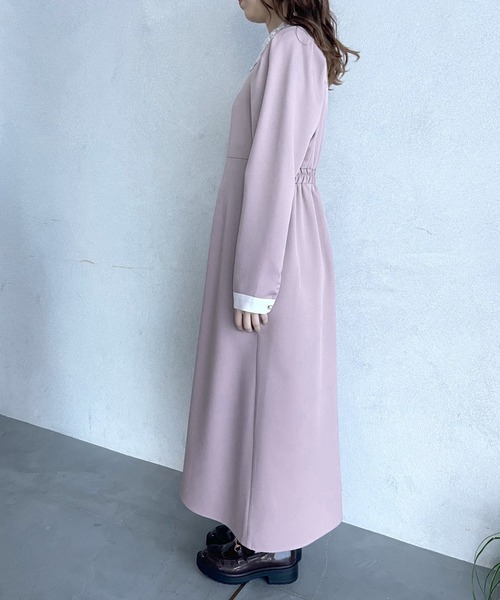 OLIVE des OLIVE(オリーブデオリーブ)の「【WEB限定】お上品ワンピース(ワンピース・レディース・ブラック/ベージュ/ラベンダー・FREE)」の18枚目の写真