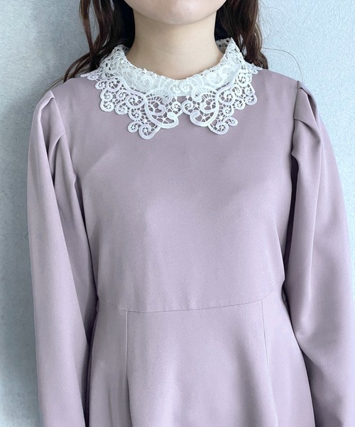 OLIVE des OLIVE(オリーブデオリーブ)の「【WEB限定】お上品ワンピース(ワンピース・レディース・ブラック/ベージュ/ラベンダー・FREE)」の20枚目の写真