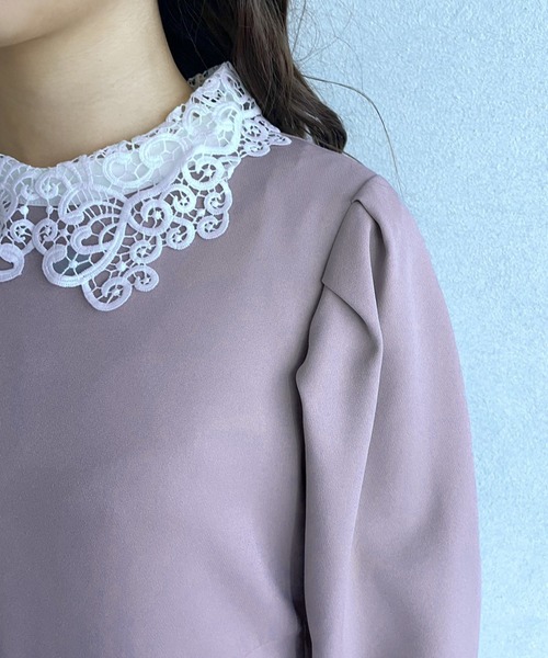 OLIVE des OLIVE(オリーブデオリーブ)の「【WEB限定】お上品ワンピース(ワンピース・レディース・ブラック/ベージュ/ラベンダー・FREE)」の22枚目の写真