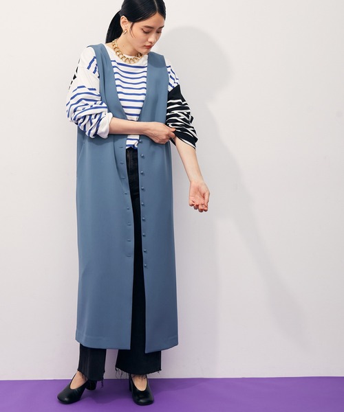 アダムエロペ　2WAYジップジャンパースカート 楽天市場】【SALE／30%OFF】【WEB限定】2WAYジャンパースカート