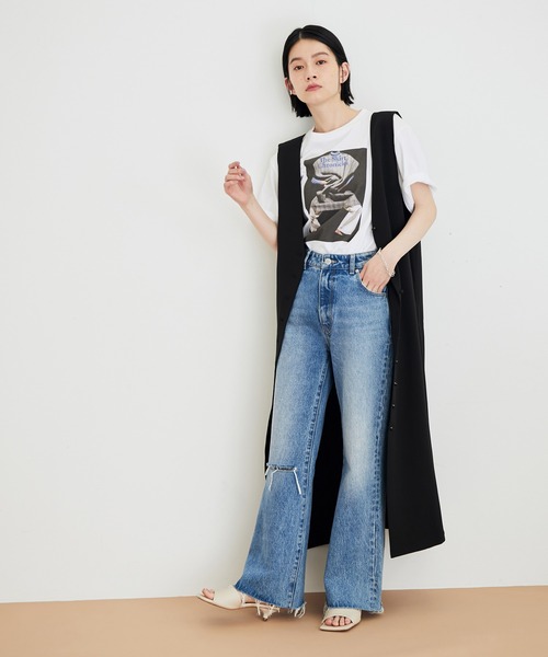ADAM ET ROPE サロペットロングスカート 2way 美品 アダムエロペ