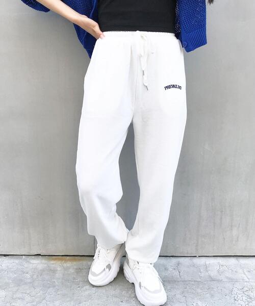 INGNI(イング)の「ロゴスウェットパンツ/A(その他パンツ・レディース・ブラック/オートミール/オフホワイト/グリーン系・FREE)」の14枚目の写真