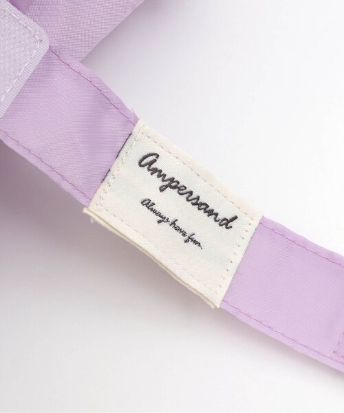 Ampersand（アンパサンド）の「フリル窓付き傘（長傘・キッズ・ピンク/ラベンダー・SMALL/MEDIUM/LARGE/X-SMALL）」の7枚目の写真