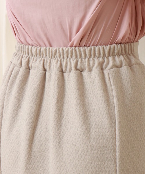 libelle more（リベル モア）の「ジャガードニットマーメイドスカート（スカート・レディース・ブラック/ピンク/ライム/グレイッシュベージュ・M/L）」の22枚目の写真