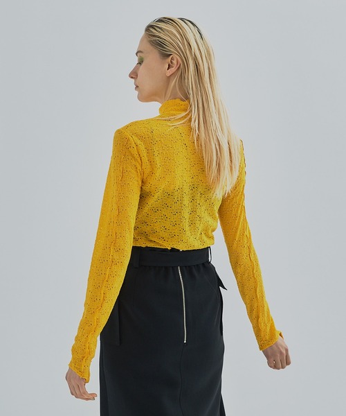 UNITED TOKYO（ユナイテッドトウキョウ）の「フィングレーストップス（Tシャツ/カットソー・レディース・ブラック/オレンジ/ブルー・FREE）」の17枚目の写真