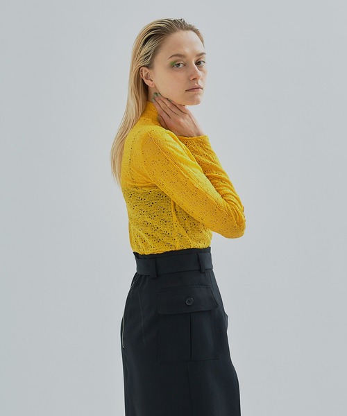 UNITED TOKYO（ユナイテッドトウキョウ）の「フィングレーストップス（Tシャツ/カットソー・レディース・ブラック/オレンジ/ブルー・FREE）」の20枚目の写真