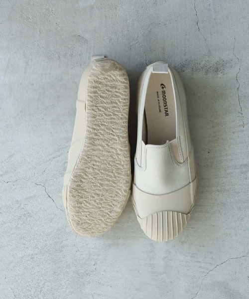 note et silence (ノートエシロンス)の「▲moon star LOW SLIP-ON(スリッポン・レディース・ブラック/ベージュ・23.0cm/24.0cm/27.0cm)」の21枚目の写真