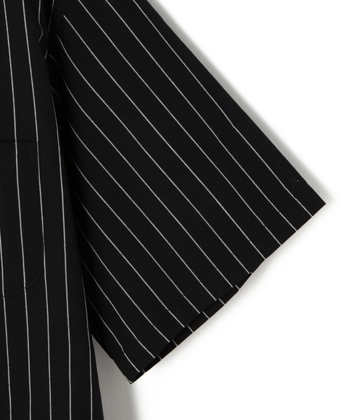 schott（ショット）の「【WEB LIMITED】Schott/ショット/TC WORK SHIRT JAPAN STRIPE/ストライプ ワークシャツ（シャツ/ブラウス・メンズ・ライトブルー/マスタード/ホワイト/ブラック/ブルー系その他3・XX-LARGE/X-LARGE/LARGE/MEDIUM/2XL）」の8枚目の写真