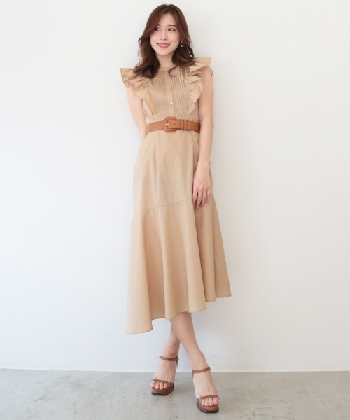 AMBIENT(アンビエント)の「クロコ型押しレザーベルト(ベルト・レディース・ブラック/ブラウン/アイボリー/キャメル・FREE)」の9枚目の写真