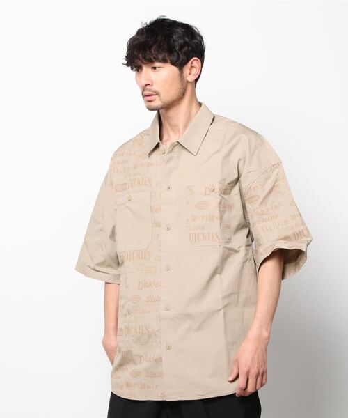 Dickies（ディッキーズ）の「アシンメトリーデザイン 半袖 ワーク