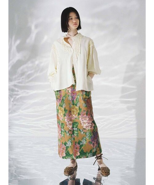 merry jenny（メリージェニー）の「ruffleフリルオーバーブラウス（シャツ/ブラウス・レディース・オフホワイト/ピンク/イエロー・FREE）」の22枚目の写真