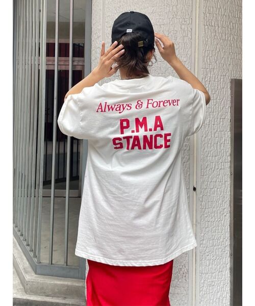 jouetie（ジュエティ）の「クラシックロゴ スーパーBIG Tシャツ（Tシャツ/カットソー・レディース・ブラック/レッド/オフホワイト・MEDIUM）」の7枚目の写真