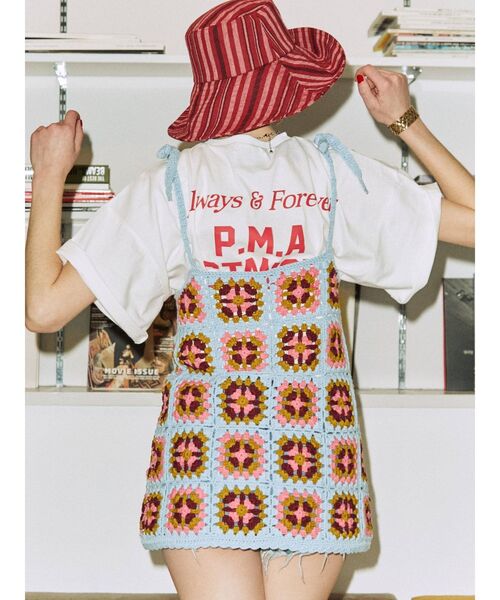 jouetie（ジュエティ）の「クラシックロゴ スーパーBIG Tシャツ（Tシャツ/カットソー・レディース・ブラック/レッド/オフホワイト・MEDIUM）」の13枚目の写真