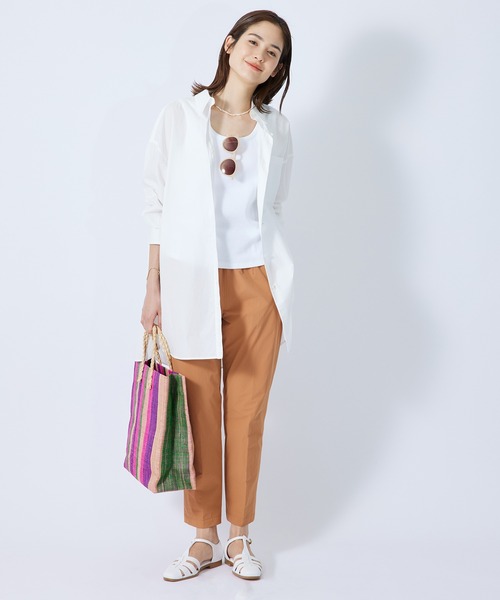 ROPE'（ロペ）の「ラフィアシートA4トートバック（ハンドバッグ・レディース・ピンク系その他2/イエロー/その他・FREE）」の14枚目の写真