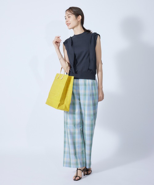 ROPE'（ロペ）の「ラフィアシートA4トートバック（ハンドバッグ・レディース・ピンク系その他2/イエロー/その他・FREE）」の15枚目の写真