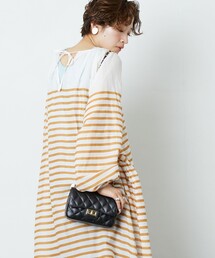 FREAK'S STORE | ▽【WEB限定】ガーゼボーダーワンピース(ワンピース)