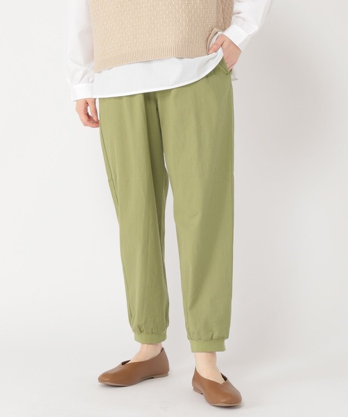 studio CLIP(スタディオクリップ)の「イージージョガーパンツ(その他パンツ・レディース・ネイビー/グリーン/ライトグレー/ピンク/ブルー/ベージュ・LARGE/MEDIUM/XXX-LARGE/PM/X-LARGE/PL/XX-LARGE)」の8枚目の写真