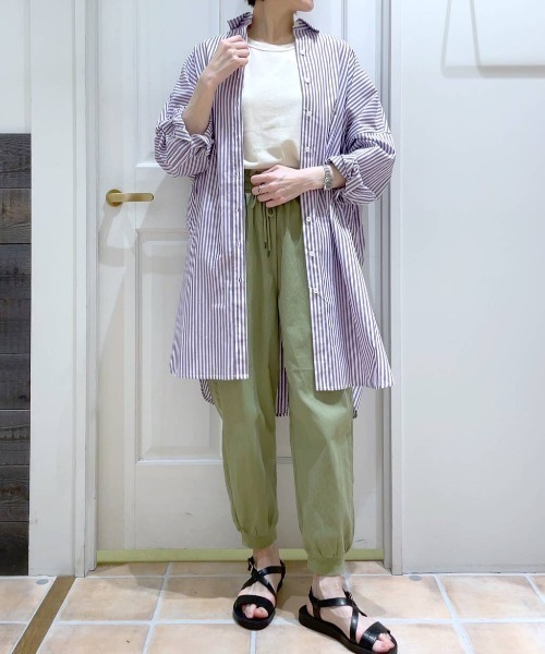 studio CLIP(スタディオクリップ)の「イージージョガーパンツ(その他パンツ・レディース・ネイビー/グリーン/ライトグレー/ピンク/ブルー/ベージュ・LARGE/MEDIUM/XXX-LARGE/PM/X-LARGE/PL/XX-LARGE)」の11枚目の写真