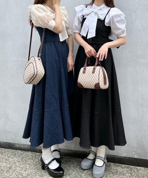 TITTY&CO.（ティティーアンドコー）の「【TITTY&CO.】ラッフルリボンブラウス（シャツ/ブラウス・レディース・ホワイト/マルチ・FREE）」の15枚目の写真