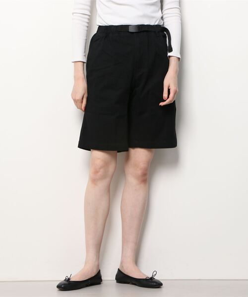 TIGORA(ティゴラ)の「ティゴラ TIGORA SMARTコットンツイルショーツ(その他パンツ・レディース・ベージュ/ブラック/オリーブ・S/M/L/XL)」の2枚目の写真